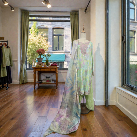 Soft elegance meets timeless charm