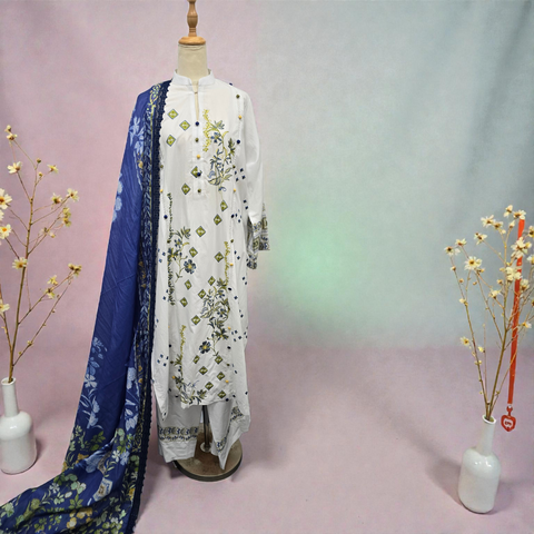 Grace meets elegance in this stunning ensemble