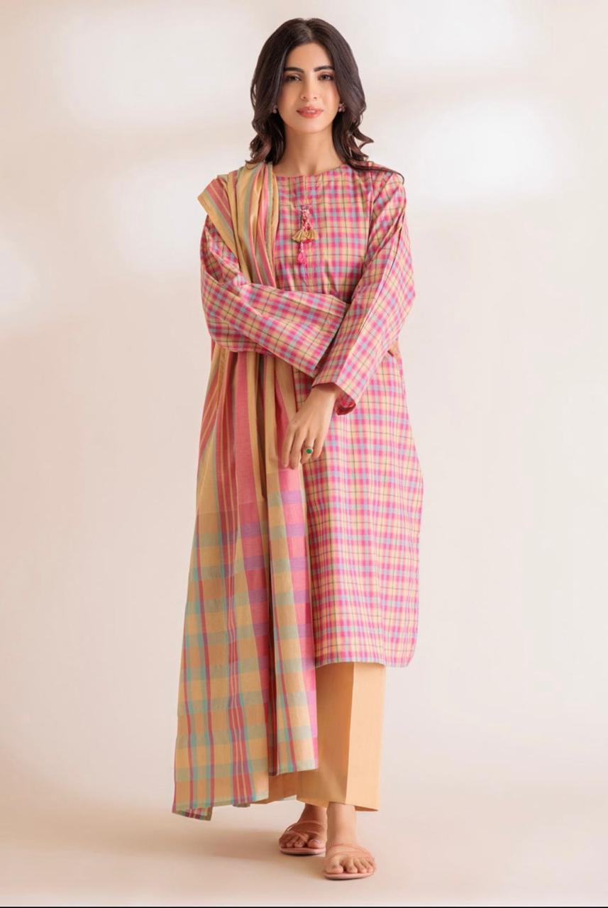 MULTI YARN DYED 3-PIECE