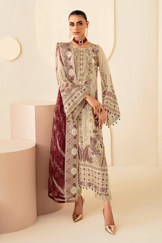 stunning beige ensemble, adorned