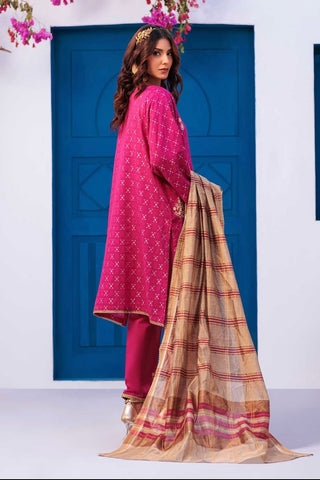 SATRANGI JACCQUARD PINK