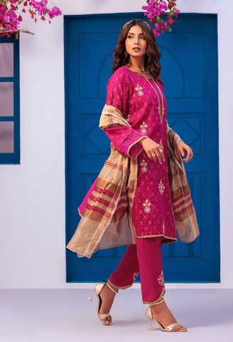 SATRANGI JACCQUARD PINK