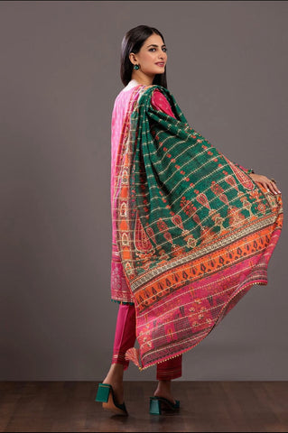 PINK JACCQUARD 3-PIECE