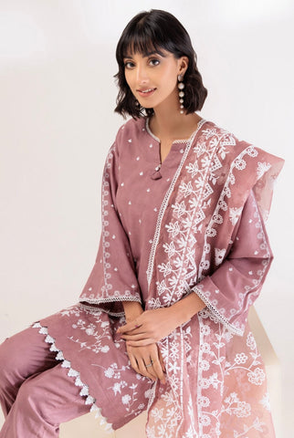 TEA PINK JACCQUARD 3-PIECE