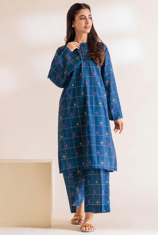 BLUE CAMBRIC 2-PIECE
