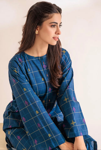 BLUE CAMBRIC 2-PIECE