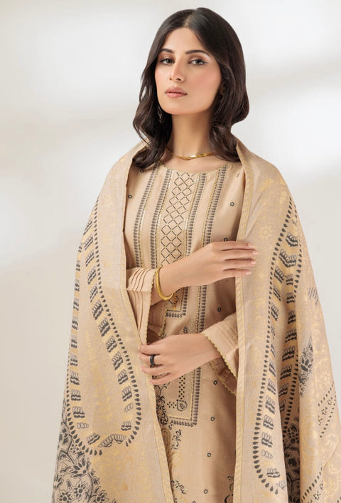 BEIGE JACCQUARD 3-PIECE