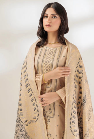 BEIGE JACCQUARD 3-PIECE