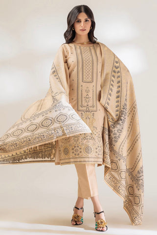 BEIGE JACCQUARD 3-PIECE