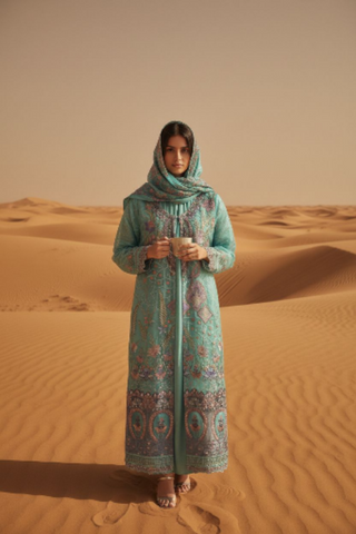 Elegant modest dress