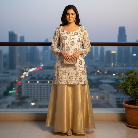 Soft shimmer, timeless charm