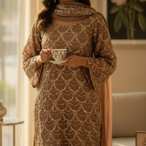 Soft shimmer, timeless charm