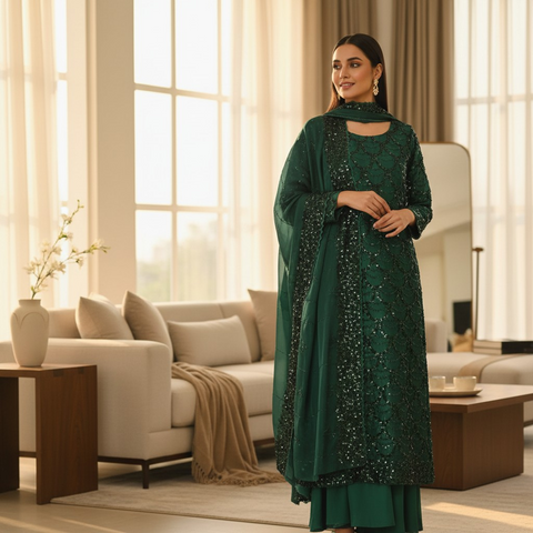 Emerald elegance, designed for timeless celebrations