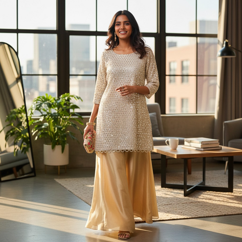 Soft shimmer, timeless charm