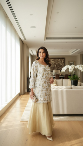 Soft shimmer, timeless charm